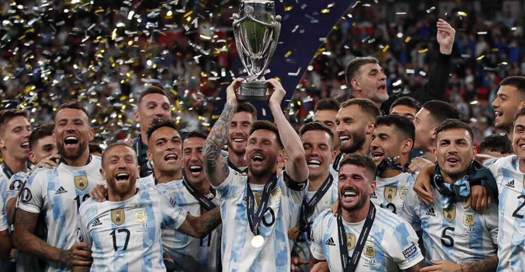 Argentina gana el Mundial. 2 argentina finalissima 1 1100x572 1