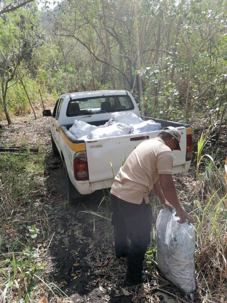 MiAMBIENTE recupera 13 sacos con carbón vegetal abandonados en los límites del Área Protegida del manglar de la Bahía de Chame 3 WhatsApp Image 2023 02 26 at 8.57.45 AM