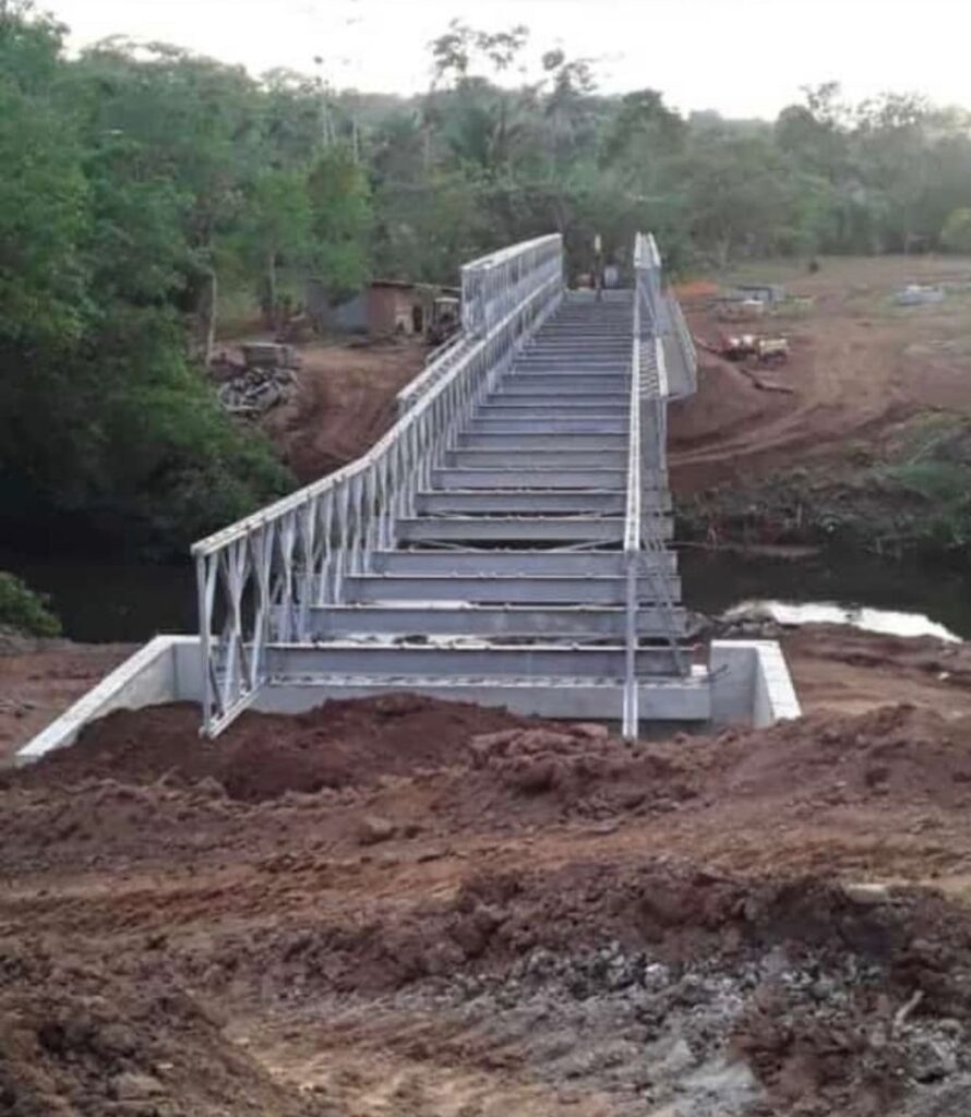 Puente Modular Vehicular sobre el Río San Miguel logra un avance de 65%. 5 Screenshot 20230521 091725