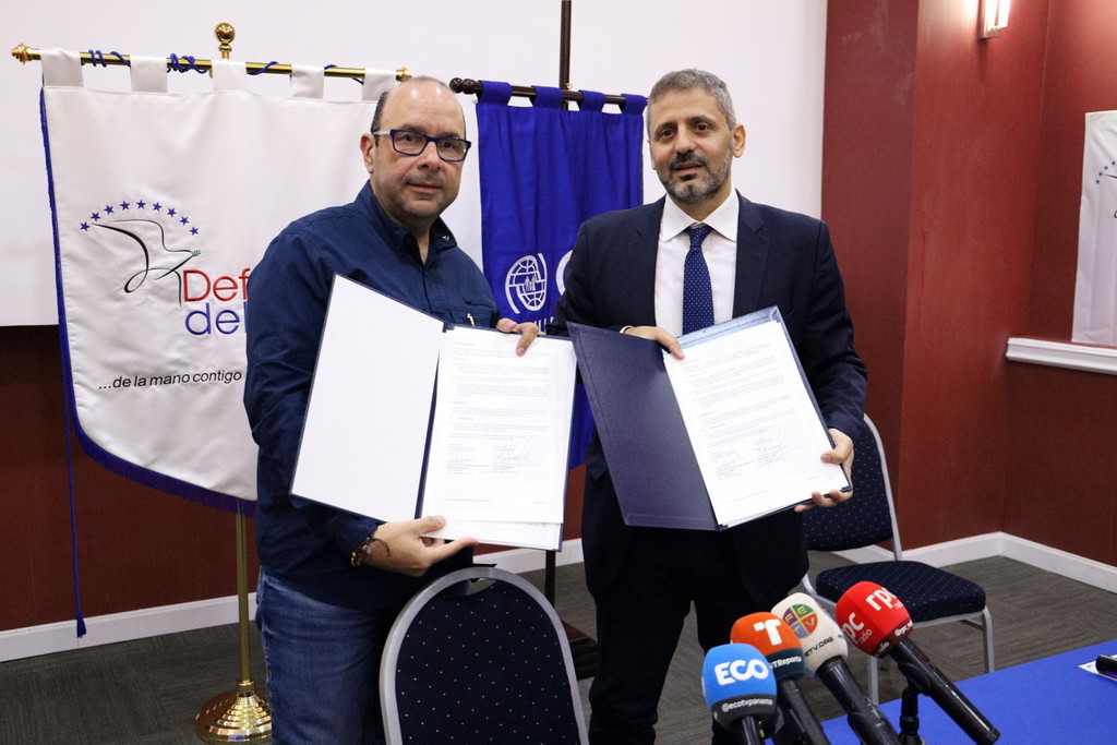 Defensoría del Pueblo y OIM firman convenio para fortalecer acciones en DDHH 3 WhatsApp Image 2023 09 06 at 2.52.37 PM