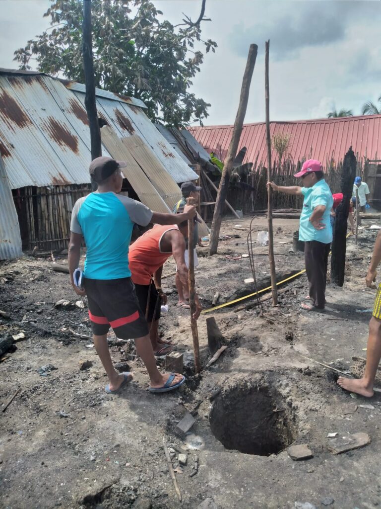 Conapro atiende a 11 familias afectadas por incendio en Guna Yala 2 IMG 20231101 WA0187