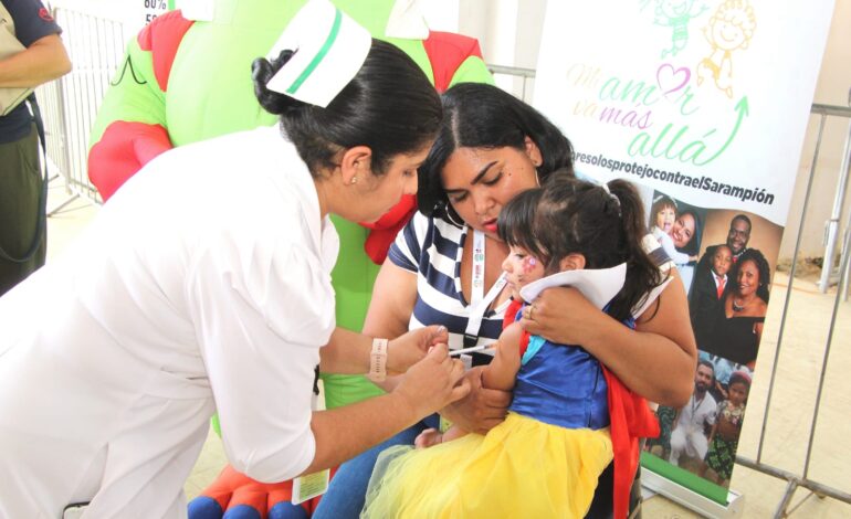 Inicia campaña de vacunación intensiva contra el sarampión y rubéola 3 IMG 20240307 WA0160 770x470 1