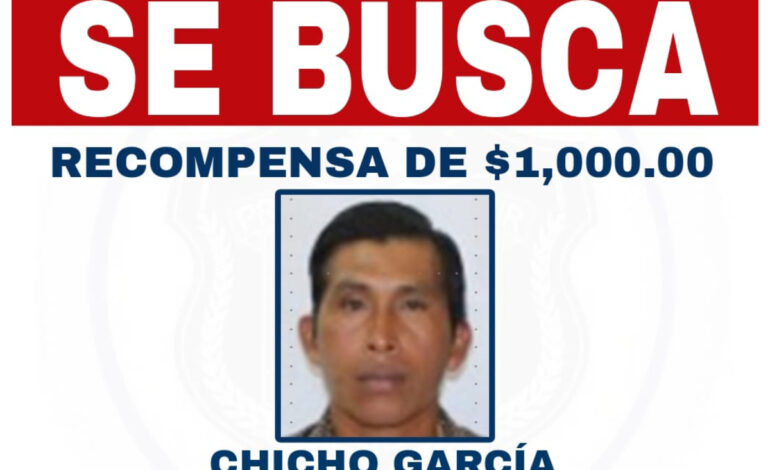 ¡Recompensa! Tras la pista de ‘Chicho’ García requerido por apología del delito y usurpación 2 busca ssss 770x470 1