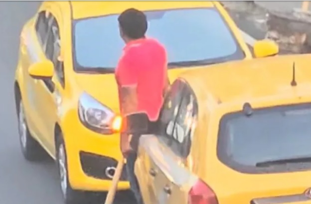 Detención provisional a taxista que le quitó la vida a un colega en Obarrio 2 taxis