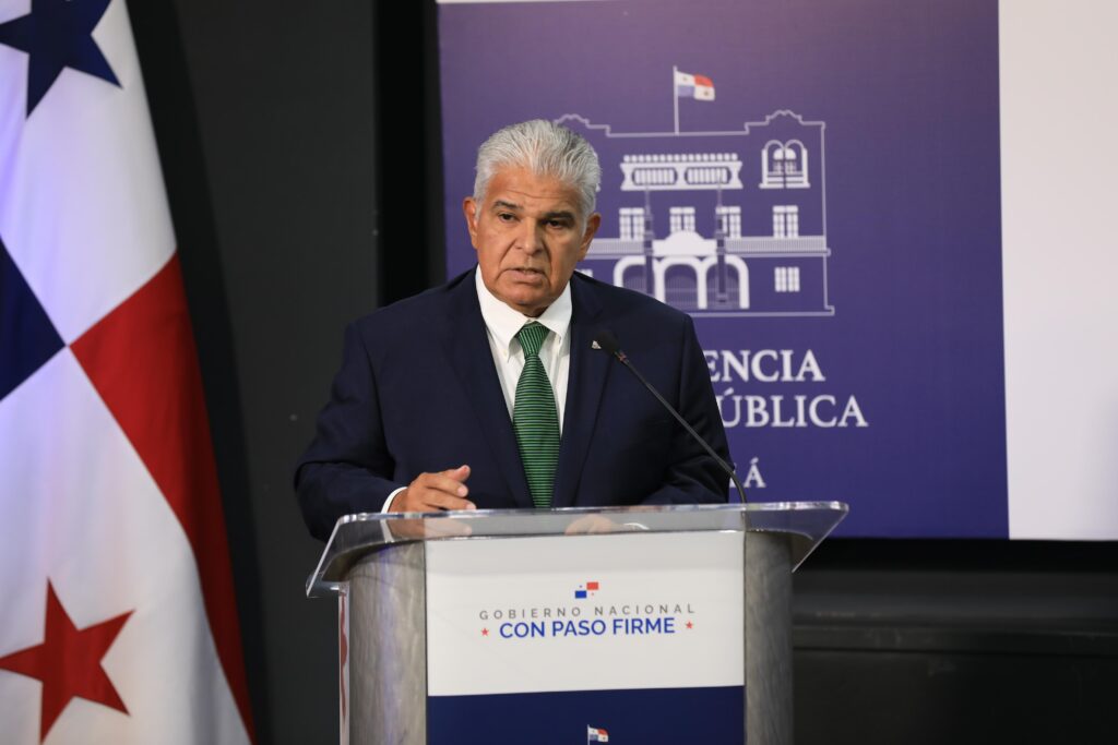 Presidente Mulino anuncia desembolso de B/.122 millones del programa de becas del Ifarhu 2 Jose Raul Mulino en conferencia de prensa viernes 6 de junio 2025
