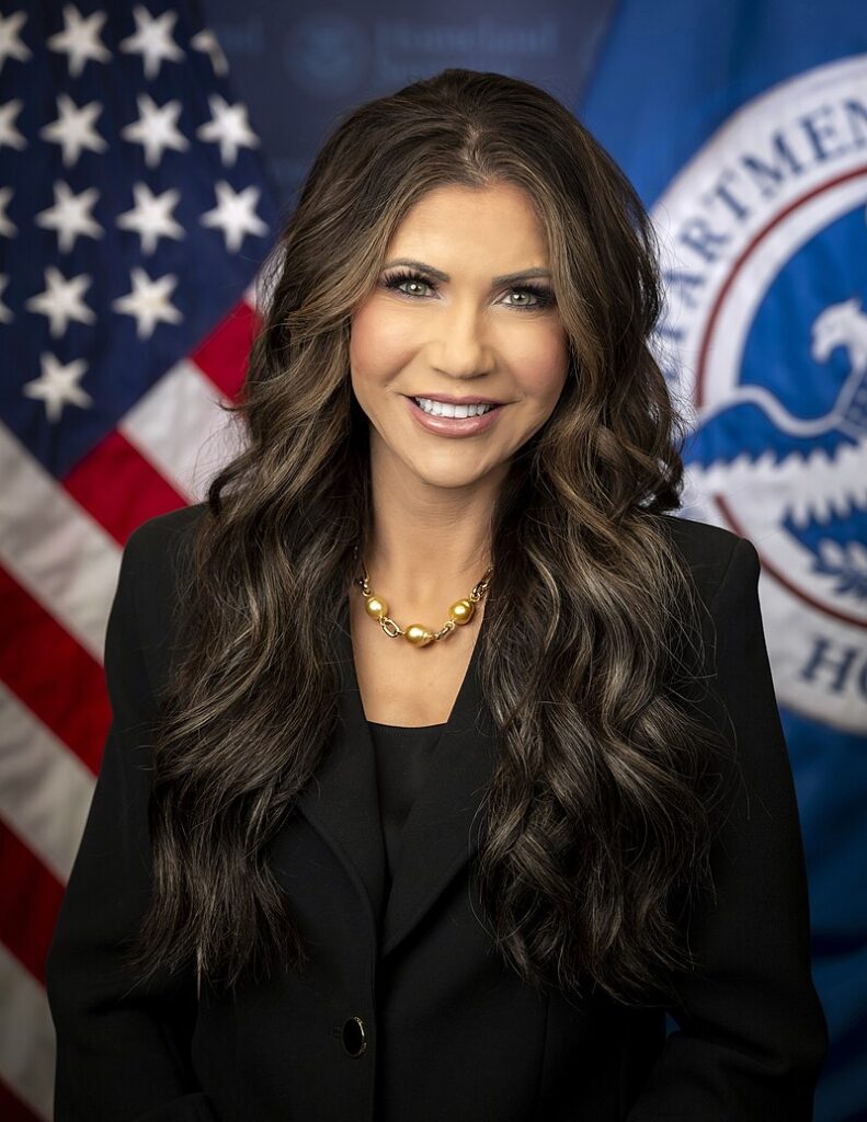 Official Portrait of Secretary Kristi Noem