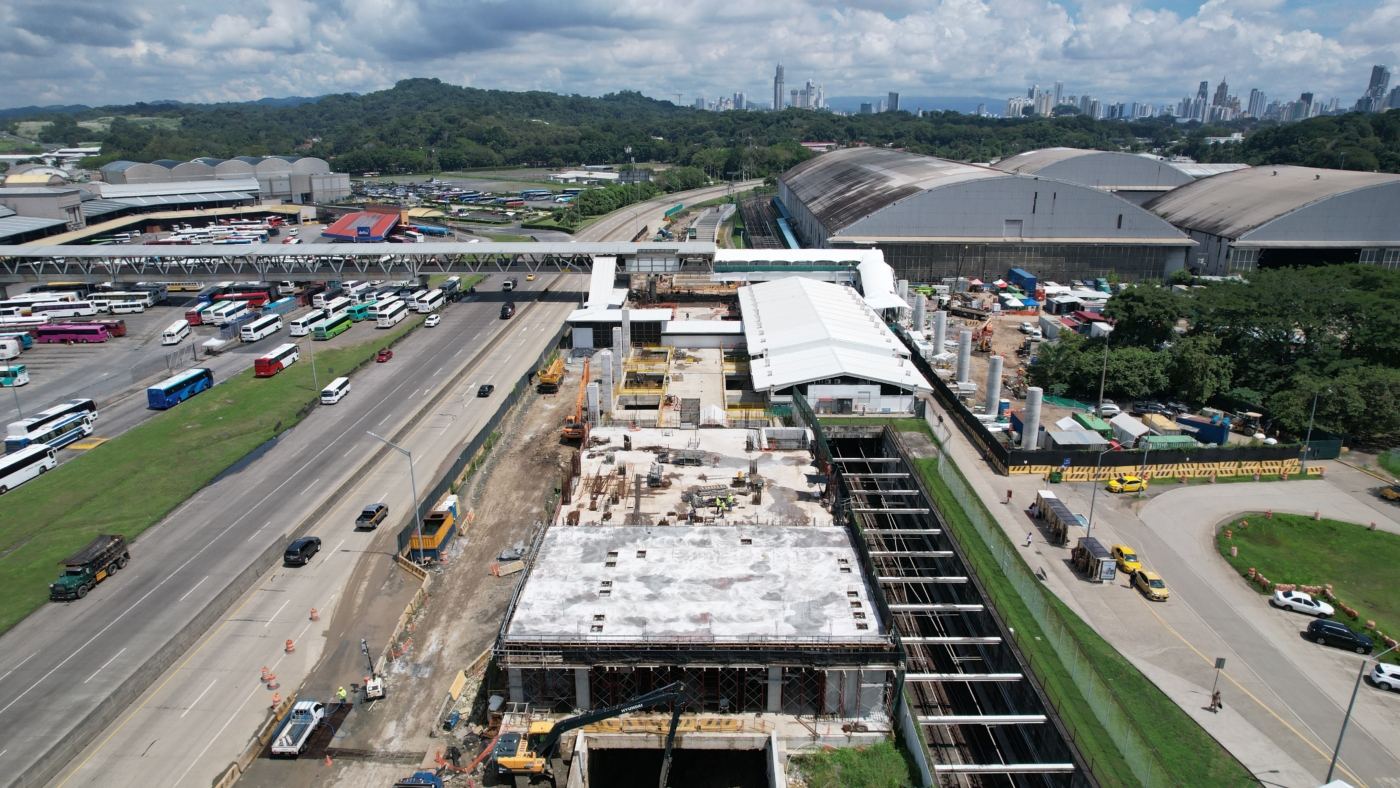 Metro de Panamá habilita extensión de pasarela en estación Albrook como parte de la ampliación hacia Línea 3 1 Estacion 1