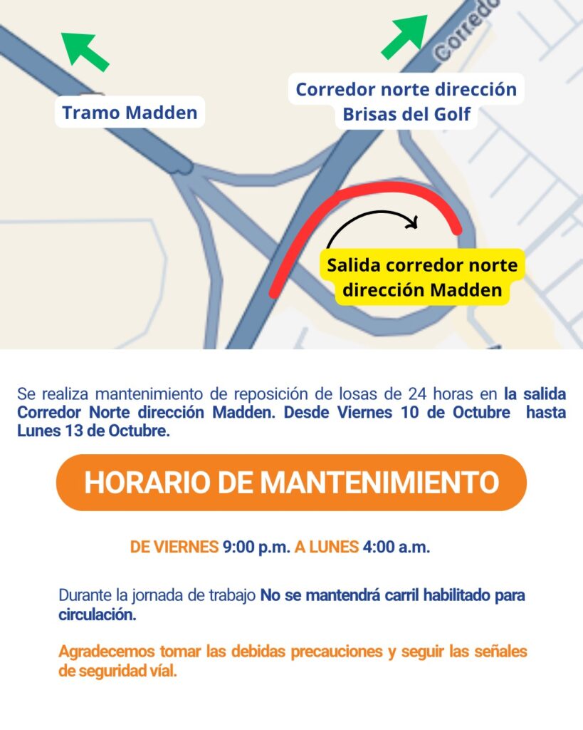 ENA anuncia trabajos de mantenimiento en el Corredor Norte 2 Imagen de WhatsApp 2025 10 10 a las 09.30.43 9875ede1