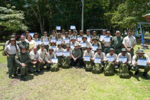 MiAmbiente gradúa 27 nuevos guardaparques para los parques nacionales Chagres, Soberanía y Sierra Llorona