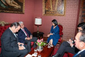 TLC, puertos, Tratado de Neutralidad y cielos abiertos, temas centrales del encuentro Mulino-Fujimori