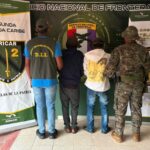 Guna Yala | Unidades de Inteligencia de la 2da Brigada Caribe SENAFRONT aprehendieron a dos ciudadanos presuntamente vinculados a un delito contra la Seguridad Colectiva.