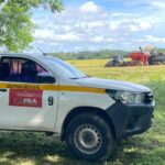 ISA realiza control de cosecha en arroz afectado por sequía en Mariato