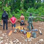 Aprehenden a dos personas por presunta minería ilegal en el Parque Nacional Chagres 